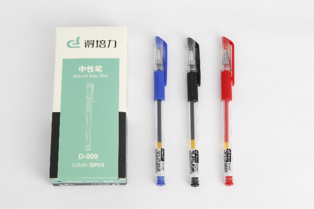 得培力 D-009 歐標(biāo)中性筆0.5藍(lán) D-009 0.5